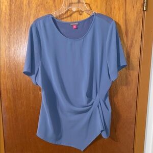 Elegant Blue Women's Top